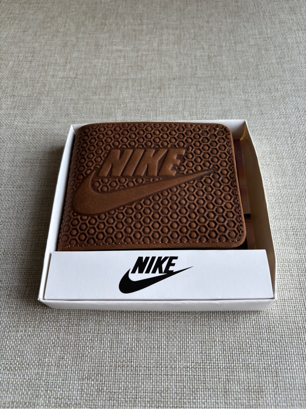 Nike Leather Swoosh Wallet - Vintage & Rare - Soccer - US